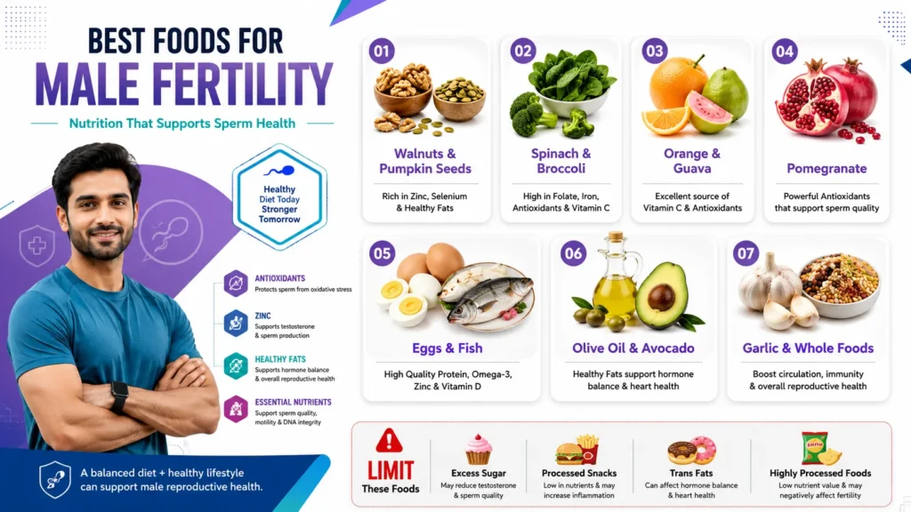 How to Improve Male Fertility With Diet?