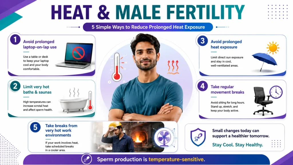 Reduce Prolonged Heat Exposure