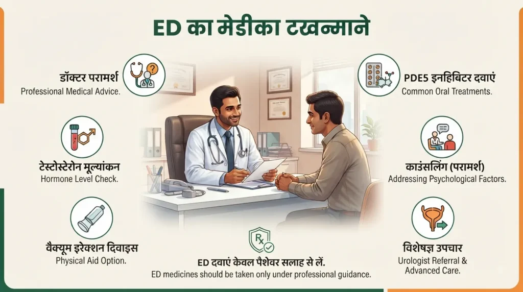 Medical Treatment Options ED
