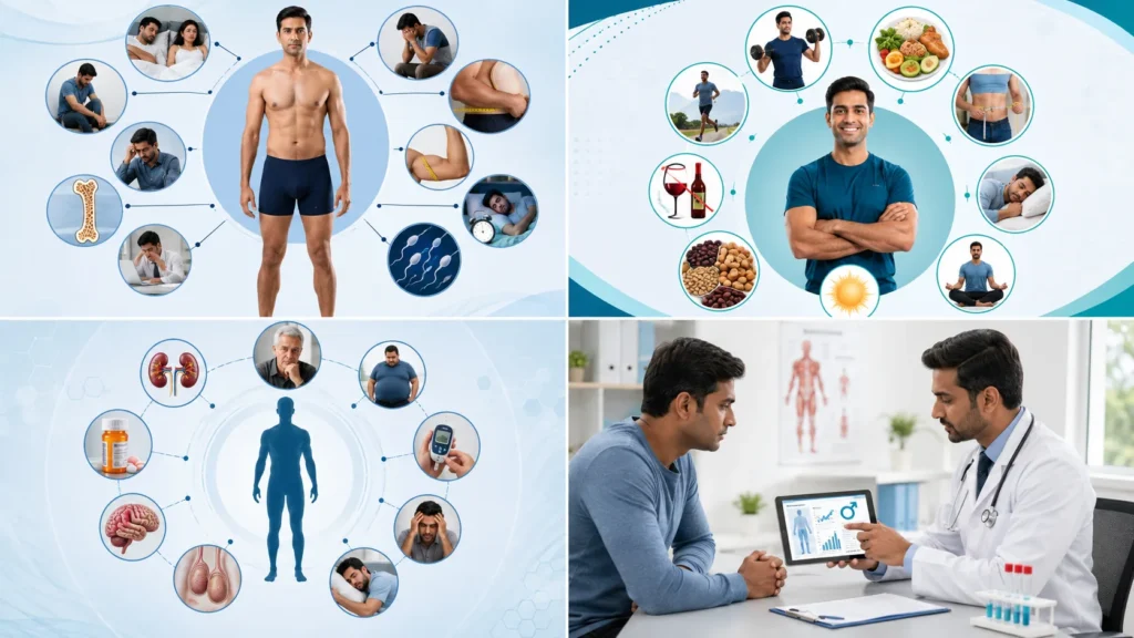 Low Testosterone Ke Lakshan: 10+ Symptoms Aur Naturally Boost Karne Ke Tarike