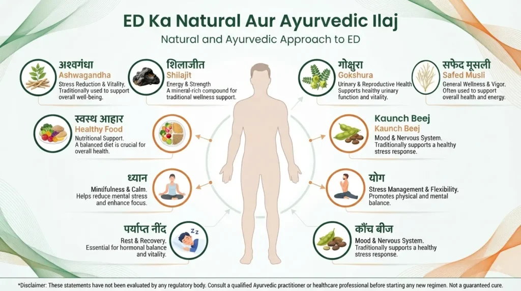 ED Ke Liye Natural Aur Ayurvedic Options