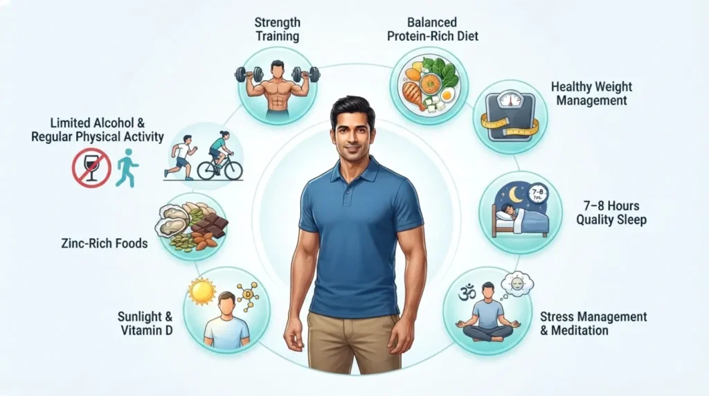 Testosterone Naturally Kaise Badhaye?