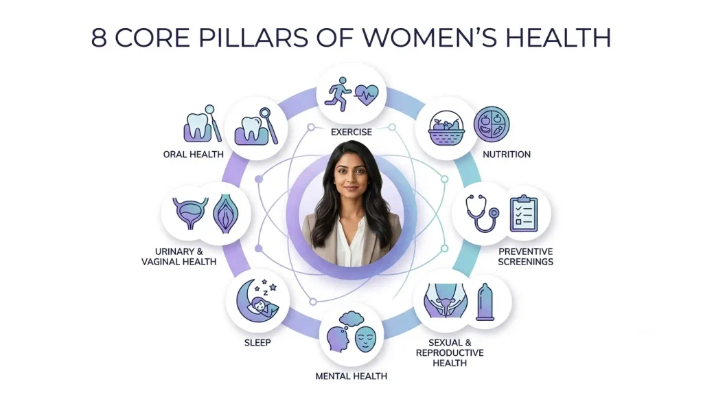 Women's Health Key Core Pillars
